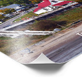 カナダ，ケベック，タドサック フォトプリント            (角)