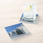 カナダ,ケベック,ホテルデグラス ガラスコースター (アングル)