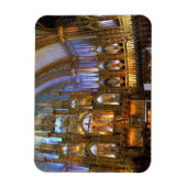 カナダ、ケベック、モントリオール。インテリア・オブ・ノートル マグネット (縦)