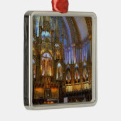 カナダ、ケベック、モントリオール。インテリア・オブ・ノートル メタルオーナメント (右)