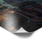 カナダ、ケベック、モントリオール。ダウンタウンモントリオール フォトプリント            (角)