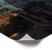 カナダ、ケベック、モントリオール。ダウンタウンモントリオール ポスター (角)