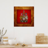 カナダ：コート・オブ・アームズ ポスター (キッチン)