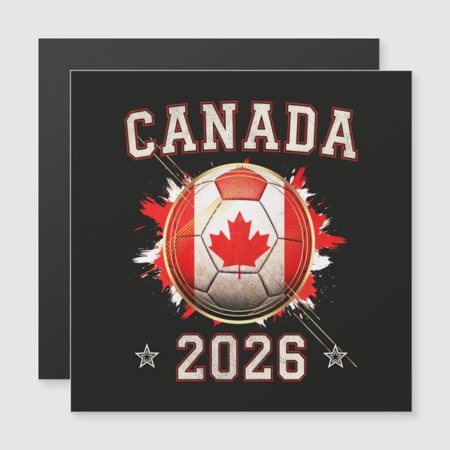 カナダ サッカー ワールドカップ 2026 (正面/裏面)