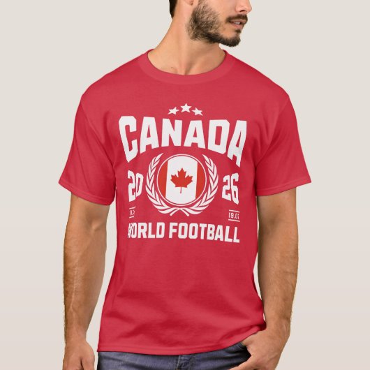 カナダ サッカー 2026 Tシャツ (正面)