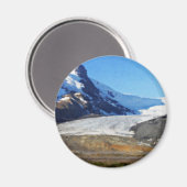 カナダ・ジャスパーのアイスフィールドパークウェイ マグネット (正面/裏面)