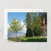 カナダ、スタンレーパーク、バンクーバー、BC ポストカード (正面/裏面)