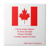 カナダ タイル (正面)