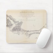 カナダ·デ·ラス·ウバスの地図とプロファイル マウスパッド (マウス)