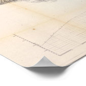 カナダ・デ・ラス・ユヴァスの地図と概要 ポスター (角)