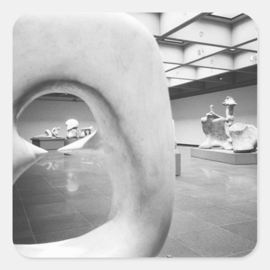 カナダ、トロント:オンタリオ美術館 (AGO) スクエアシール (正面)