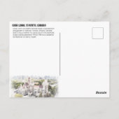 カナダ,トロント,カーサロマ ポストカード (裏面)