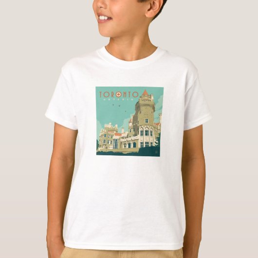 カナダ |トロント、カーサロマ Tシャツ (正面)