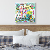 カナダ，トロント キャンバスプリント (インサイチュ (寝室))