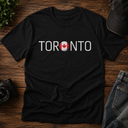 カナダ トロント フラグ Tシャツ