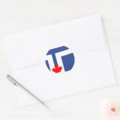 カナダ,トロント ラウンドシール (封筒)