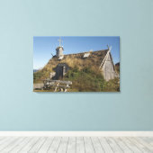 カナダ，ニューファンドランド州とラブラドール，ランス・オー キャンバスプリント (インサイチュ (ウッドフロア))