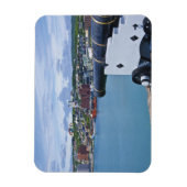 カナダ，ニューファンドランド，セントジョンズ，ウォーターフロント マグネット (縦)