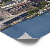 カナダ,ニューファンドランド,セントジョンズ,海岸線 ポスター (角)