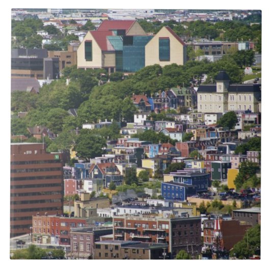 カナダ，ニューファンドランド，セント·ジョンズ タイル (正面)