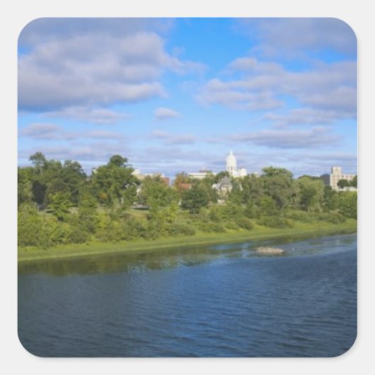 カナダ、ニューブランズウィック、フレデリクトン、シティビュー スクエアシール (正面)