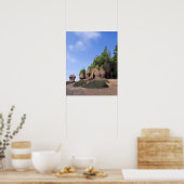 カナダ、ニューブランズウィック、ホペウエル岬、湾 ポスター (キッチン)