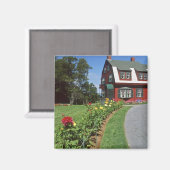 カナダ、ニューブルンスウィック、カンポベロ島。2 マグネット (正面/裏面)