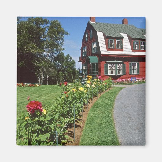 カナダ、ニューブルンスウィック、カンポベロ島。2 マグネット (正面)