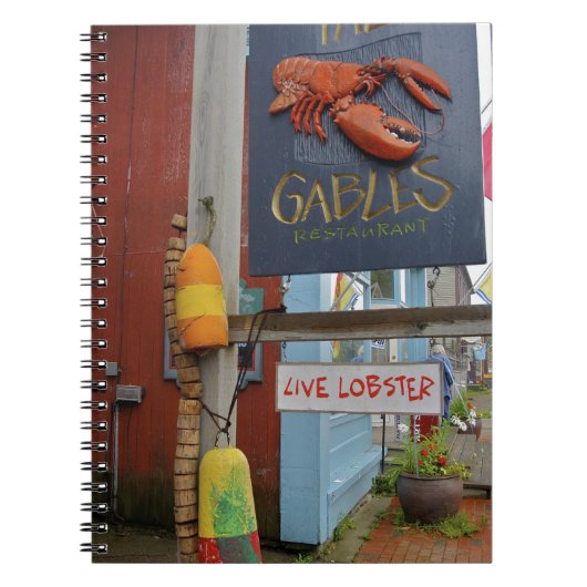 カナダ、ニューブルンズウィック、セントアンドリュース。カラフル ノートブック (正面)