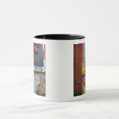 カナダ、ニューブルンズウィック、セントアンドリュース。カラフル マグカップ (中央)