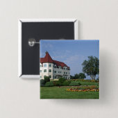 カナダ、ニューブルンズウィック、セントアンドリュース。ザフェアモント 缶バッジ (正面&裏面)