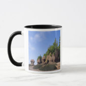 カナダ、ニューブルンズウィック、ホープウェル岬、湾 マグカップ (左)