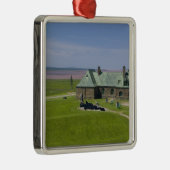 カナダ、ニュー·ブルンズウィック、アウラック。フォートカンバーランド メタルオーナメント (右)