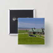 カナダ、ニュー·ブルンズウィック、アウラック。フォートカンバーランド 缶バッジ (正面&裏面)