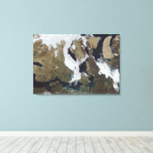 カナダ，ヌナヴォット キャンバスプリント (インサイチュ (ウッドフロア))