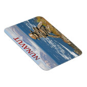 カナダ，ヌナヴォット マグネット (右側)