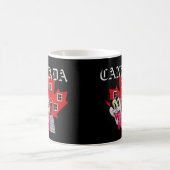 カナダ ネコ コーヒーマグカップ (中央)