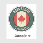 カナダ ノバスコシア州 シール (シート)