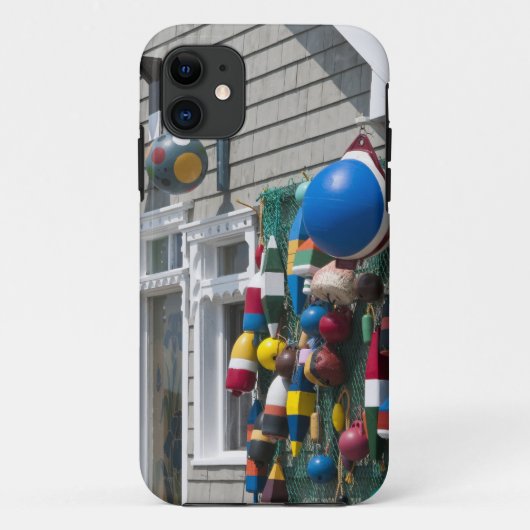 カナダ ノバスコシア州。ブルーロックスのブイの店 Case-Mate iPhoneケース (裏面)