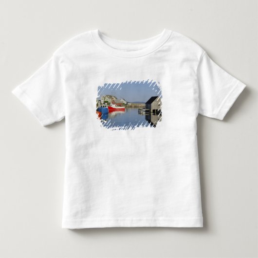 カナダ ノバスコシア州 ペギーコーブ トドラーTシャツ (正面)
