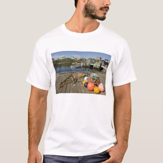 カナダ ノバスコシア州 ペギー・コーブ 2 Tシャツ (正面)