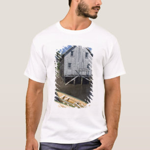 カナダ ノバスコシア州 ルーネンバーグのドーリー造船工 Tシャツ