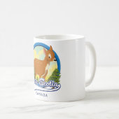 カナダ ノバスコシア州 旅行 ロゴ コーヒーマグカップ (正面右)