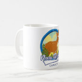 カナダ ノバスコシア州 旅行 ロゴ コーヒーマグカップ (正面左)