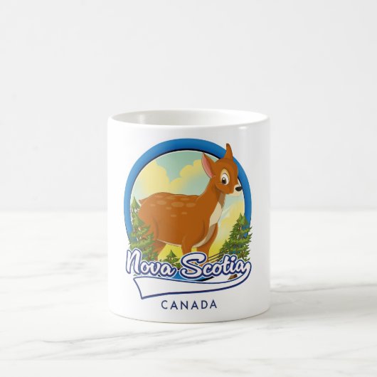 カナダ ノバスコシア州 旅行 ロゴ コーヒーマグカップ (中央)