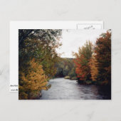 カナダ，ノバスコシア，ガスペロー川，アットザコルニス ポストカード (正面/裏面)