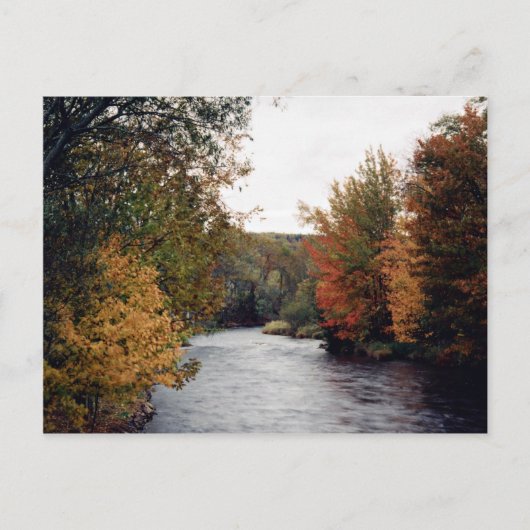カナダ，ノバスコシア，ガスペロー川，アットザコルニス ポストカード (正面)