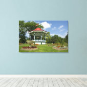 カナダ、ノバスコシア、ハリファックス、パブリックガーデン。 キャンバスプリント (インサイチュ (ウッドフロア))