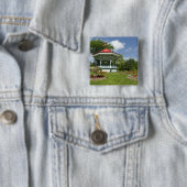 カナダ、ノバスコシア、ハリファックス、パブリックガーデン。 缶バッジ (インサイチュ)