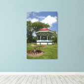 カナダ、ノバスコシア、ハリファックス、パブリックガーデン。2 キャンバスプリント (インサイチュ (ウッドフロア))